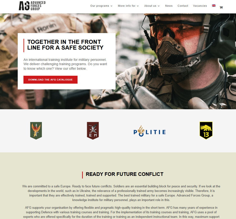 AFG screen shot boxed