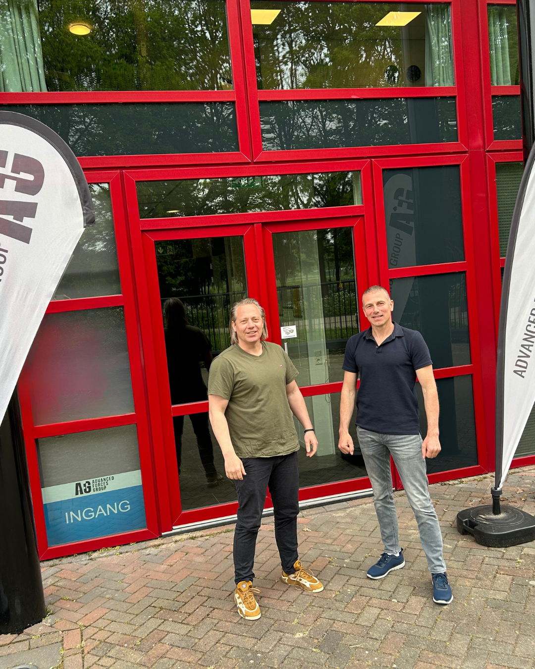 Geert & Niels Staand